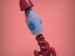 cigar carrier rocket 3D 프린트 모델