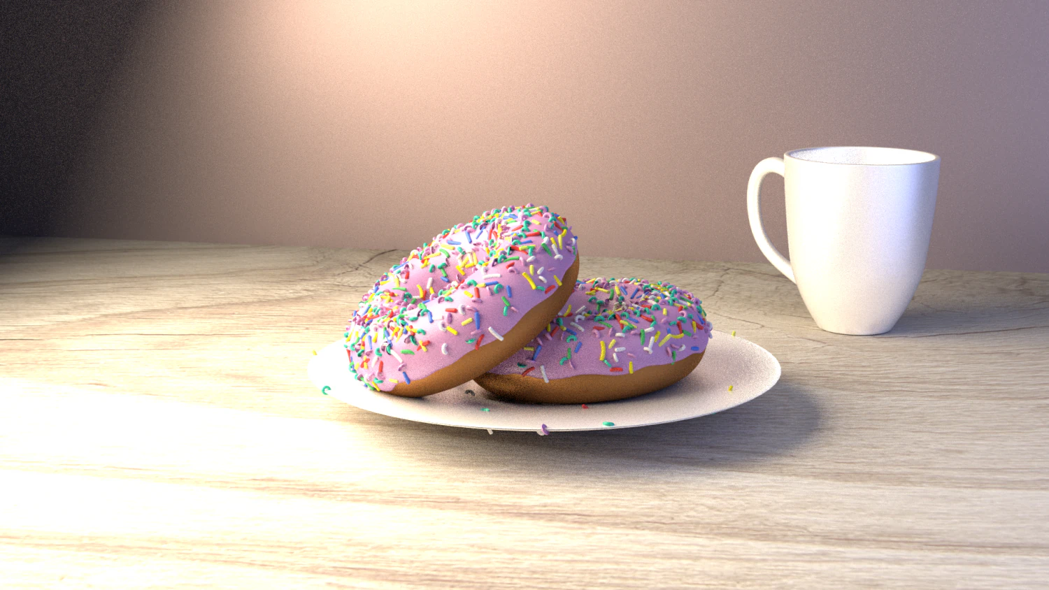 donut 3D Model .c4d .max .obj .3ds .fbx .stl .blend 