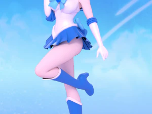 Ami mizuno-sailor mercury 3D Model
