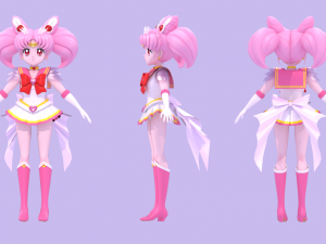 Sailor chibimoon-chibiusa 3D Model