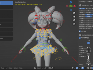 Sailor chibimoon-chibiusa 3D Model