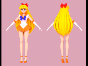 Sailor venus- aino minako 3D Model