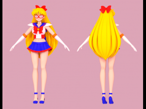 Sailor venus- aino minako 3D Модель