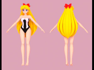 Sailor venus- aino minako 3D Model