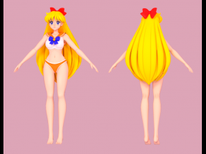 Sailor venus- aino minako 3D Модель