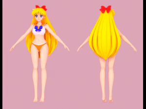 Sailor venus- aino minako 3D Model
