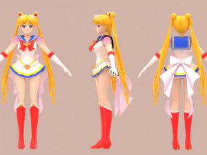 Sailor moon - usagi tsukino 3D Model