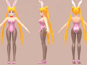 Sailor moon - usagi tsukino 3D Model
