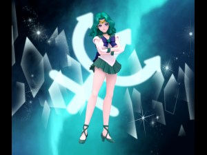 Sailor neptune- michiru kaiou 3Dモデル