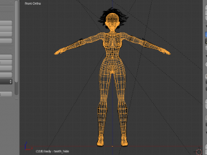 Cutie honey 3D 模型