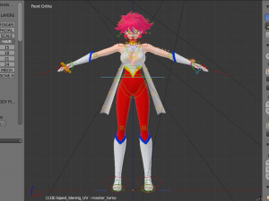Cutie honey 3D 模型