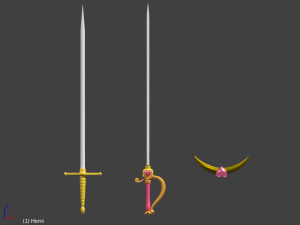 Cutie honey 3D 模型