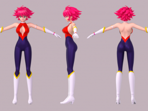 Cutie honey 3D 模型