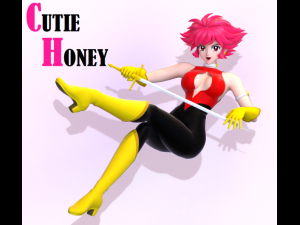 Cutie honey 3D 模型