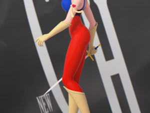 Cutie honey 3D 模型