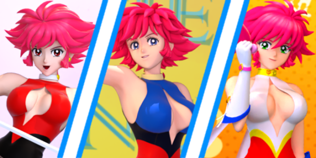 Cutie honey 3D 模型 .c4d .max .obj .3ds .fbx .stl .blend 