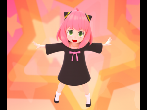 Anya forger 3D Model
