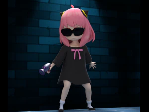 Anya forger 3D Model