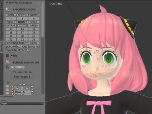 Anya forger Modello 3D