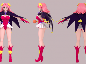 Agnes bell - asaba ureshiko Modelo 3D