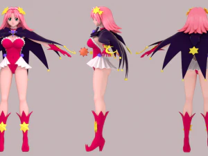 Agnes bell - asaba ureshiko 3D Model