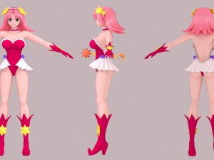 Agnes bell - asaba ureshiko Modelo 3D