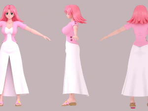 Agnes bell - asaba ureshiko 3D Model