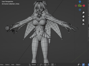 Agnes bell - asaba ureshiko Modelo 3D