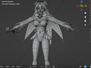 Agnes bell - asaba ureshiko 3D Model