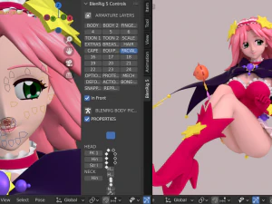 Agnes bell - asaba ureshiko 3D Model