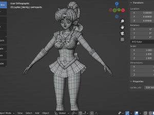 Sailor jupiter - makoto kino 3D 模型