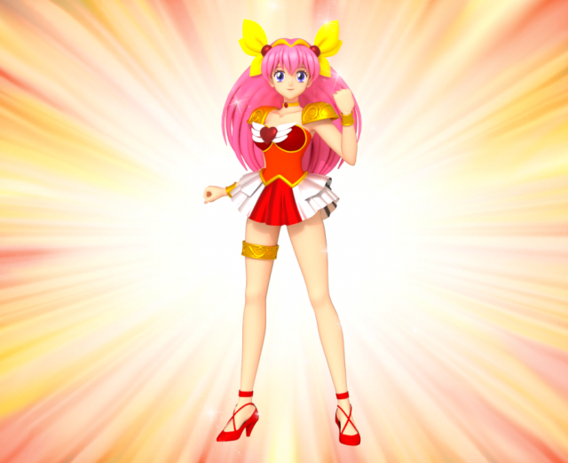 Wedding peach - momoko hanasaki 3D Model .c4d .max .obj .3ds .fbx .stl .blend 