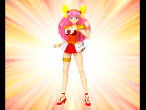 Wedding peach - momoko hanasaki 3Dモデル