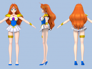 Wedding Peach - Yuri Tanima Modèle 3D