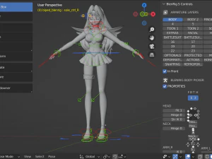 Wedding Peach - Yuri Tanima 3D Model