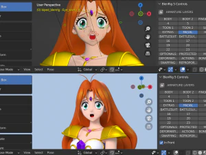 Wedding Peach - Yuri Tanima 3D Model