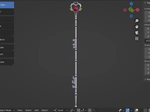 Sailor Pluto - Setsuna Meiou 3D Model