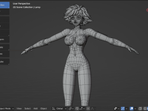 Shin Cutie Honey Model 3D