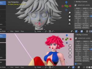 Shin Cutie Honey Model 3D