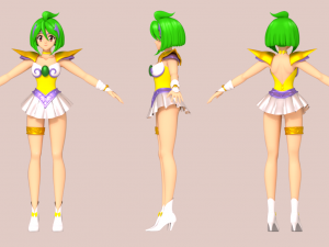 Wedding Peach- Hinagiku Tamano Modello 3D