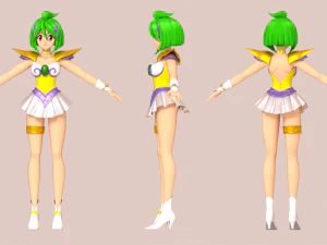 Wedding Peach- Hinagiku Tamano 3D Model