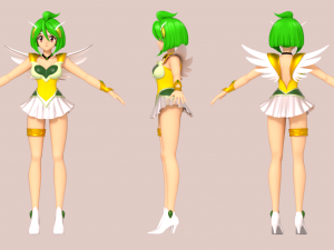 Wedding Peach- Hinagiku Tamano Modello 3D