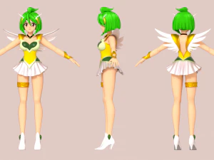 Wedding Peach- Hinagiku Tamano 3D Model
