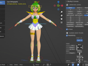 Wedding Peach- Hinagiku Tamano Modello 3D