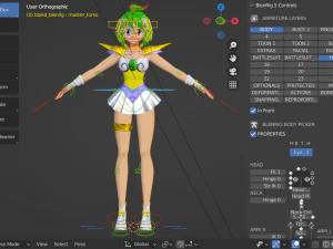Wedding Peach- Hinagiku Tamano 3D Model