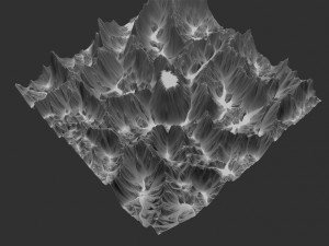 middle union mountain 3D Модель