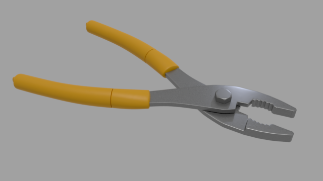 pliers tool 3D Model .c4d .max .obj .3ds .fbx .stl .blend 