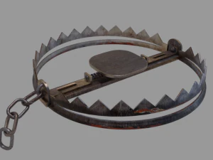 trappola per orsi Modello 3D