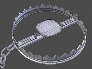 bear trap 3D Model