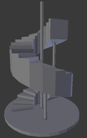 stairsfigurine 3D Print Model .c4d .max .obj .3ds .fbx .stl .blend 